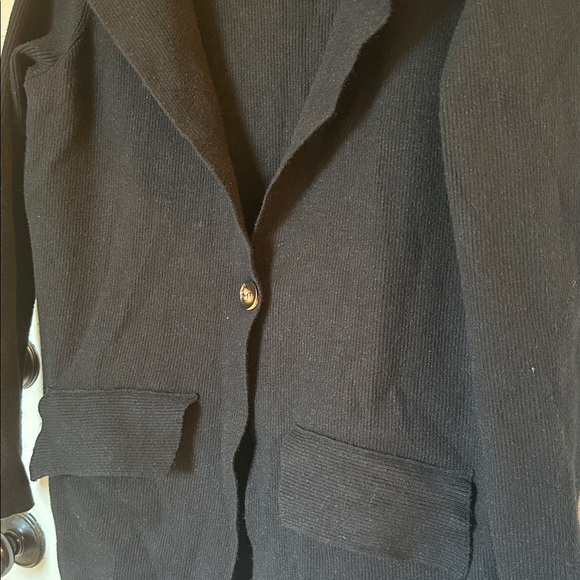 Free People Sarah Sweater Blazer black medium - Picture 3 of 5